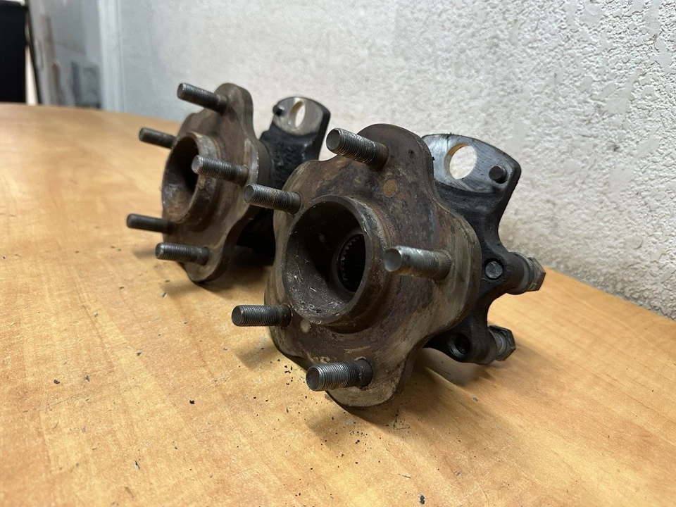 90-96 Nissan 300zx Z32 NA OEM Bujes de rueda trasera Rodamientos 5 tacos PAR L/R Foto 3 de 4