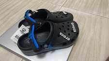 Brand New  Crocs Clogs EU 39/40) – Black/Blue Slip-on style with adjustable