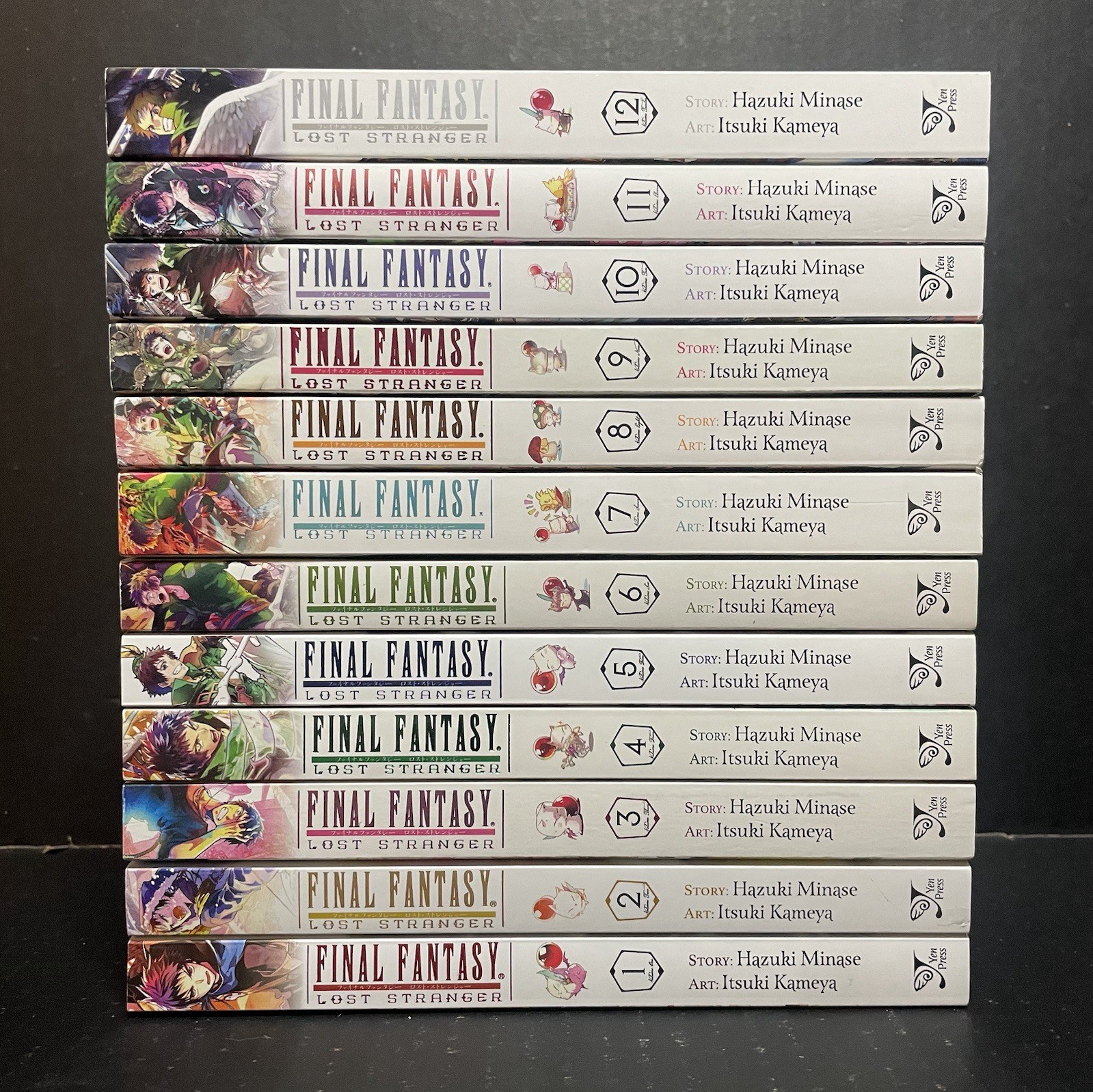 Final Fantasy Lost Stranger Manga volúmenes 1-12 nuevo inglés auténtico