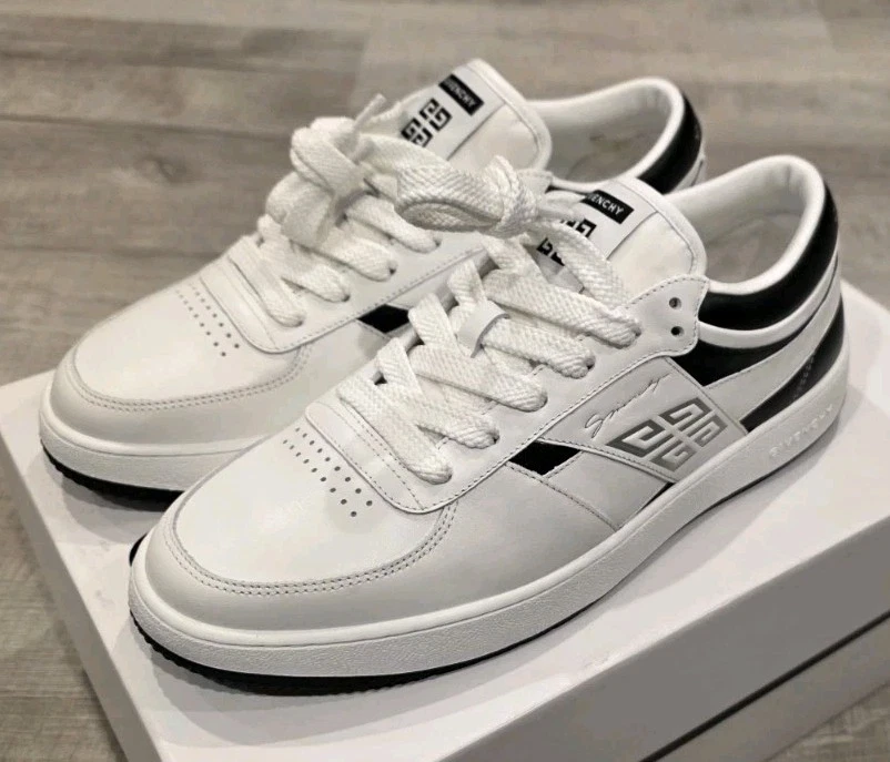 Givenchy — Size 8US (41EUR) - Givenchy G Move Sneaker White Black Sneakers
