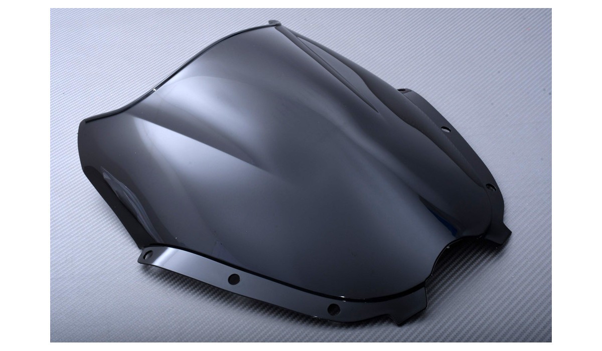 Bulle noire double courbure pour moto Hyosung GT250R de 2005 à 2017