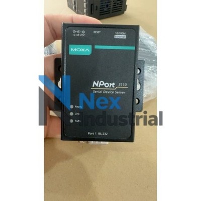 1PCS New MOXA NPort 5110 NPort5110 Serial Device Server Rapid Fast Free delivery