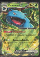 Venusaur ex Double Rare SV: Scarlet & Violet 151 #003/165 [quasi nuovo] Pokemon TC