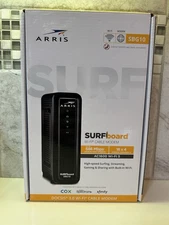 ARRIS Surfboard SBG10 DOCSIS 3.0 Wi-Fi Cable Modem NEW SEALED