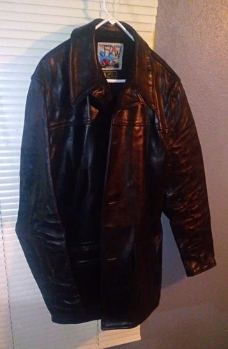 Aero Leather Co Scottland Made Black Mariner Jacket - product listing photo