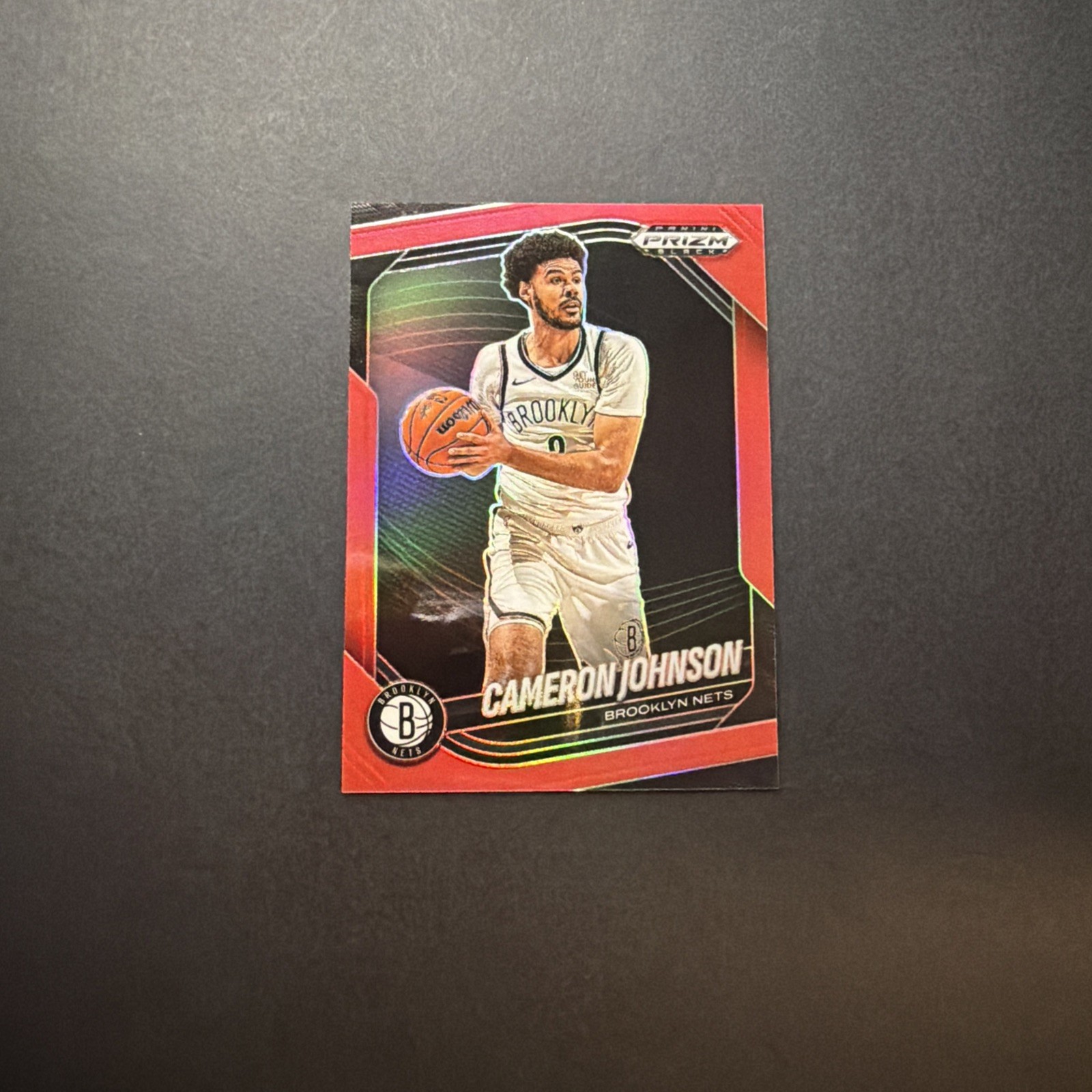 2024-25 Panini Prizm Black - Cameron Johnson #66 Red Prizm /299