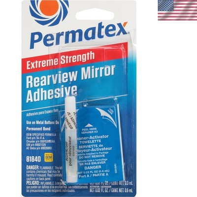 Extreme Rearview Mirror Profressional Strength Adhesive Kit, single unit