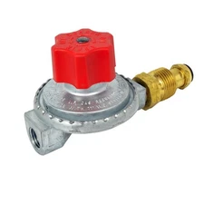 Mr. Heater F273719 Zinc 1 to 20 PSI Propane High Pressure Regulator with P.O.L.