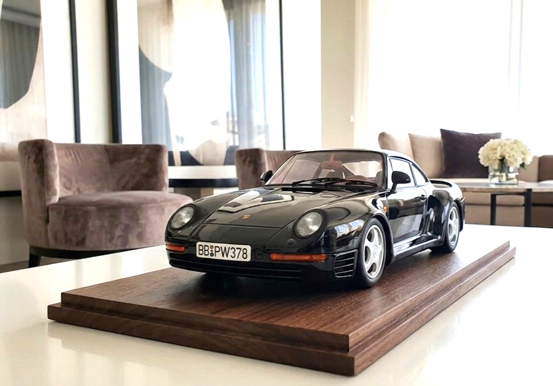 1:18 Exoto Motorbox Porsche 959 Coupe Black Diecast Model Car | eBay