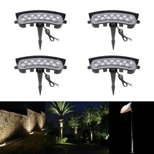 Low Voltage Flood Lights, 9W Bright LED Uplighting Outdoor, Wired Spot Lights...