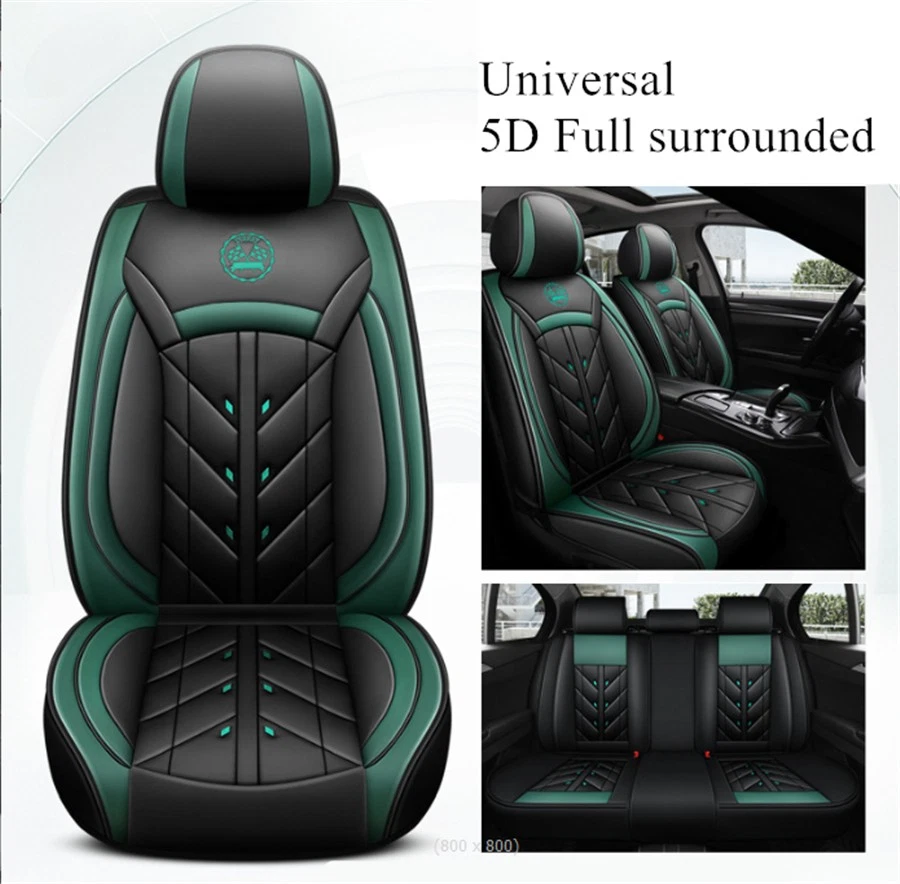 Capa de assento de carro de couro ecológico personalizada para viagem de carro Mazda 3 6 2 C5 CX-5 CX7 323 626 - Imagem 3 de 4