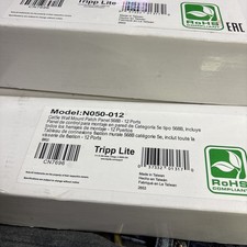 New Tripp Lite N050-012 Cat5e Wall Mount Patc...