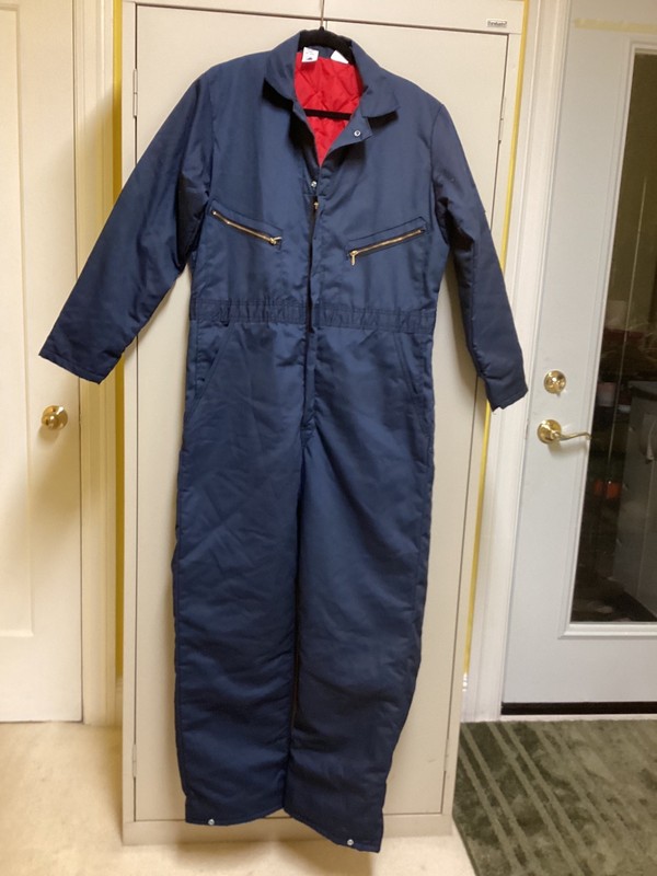 Reed Navy Quilted Work Insulated Coverall - Size M (NWT)