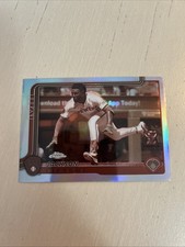 2025 Topps Chrome JACKSON CHOURIO Rookie Cup Sepia Refractor - BREWERS