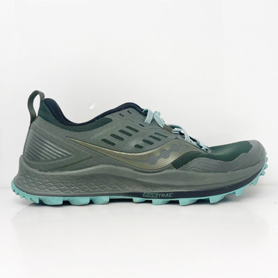 Saucony Womens Peregrine 10 S10556-25 Green Running Shoes Sneakers Size 9