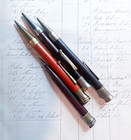 Four Vintage Flat Top and Ring Top Mechanical Pencils, c. 1920s — photo 1