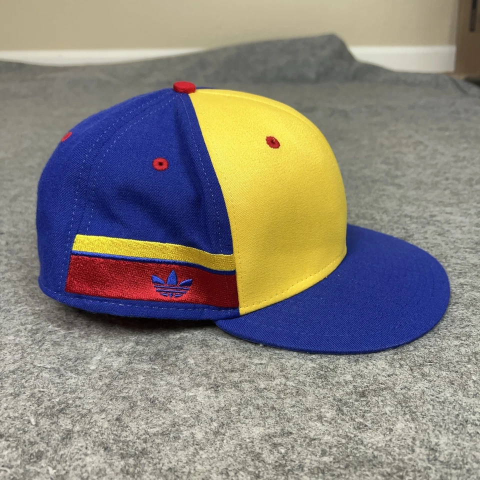 Gorra Ecuador Ajustada Para Hombre 7 3/4 Amarillo Azul Rojo Adidas Fútbol Fútbol 24 Foto 4 de 4