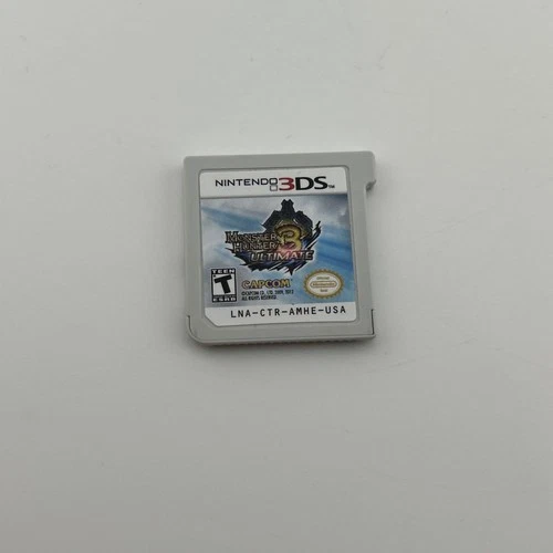 Monster Hunter 3 Ultimate (Nintendo 3DS, 2013) Cartridge Only Tested Authentic