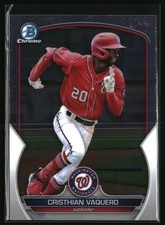 2023 Bowman #BCP-54 Cristhian Vaquero Chrome Prospects