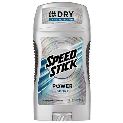 Speed Stick Power Sport Antiperspirant 3oz All Day Odor and Wetness Protection