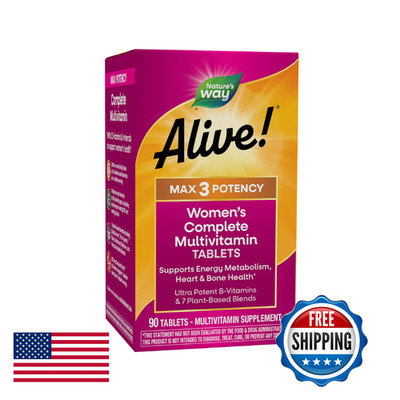 Nature'S Way Natures Way Alive Max3 Daily Womens Multivitamin Food-Based Blends