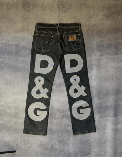 Men Dolce & Gabbana Jeans Grey Denim 32