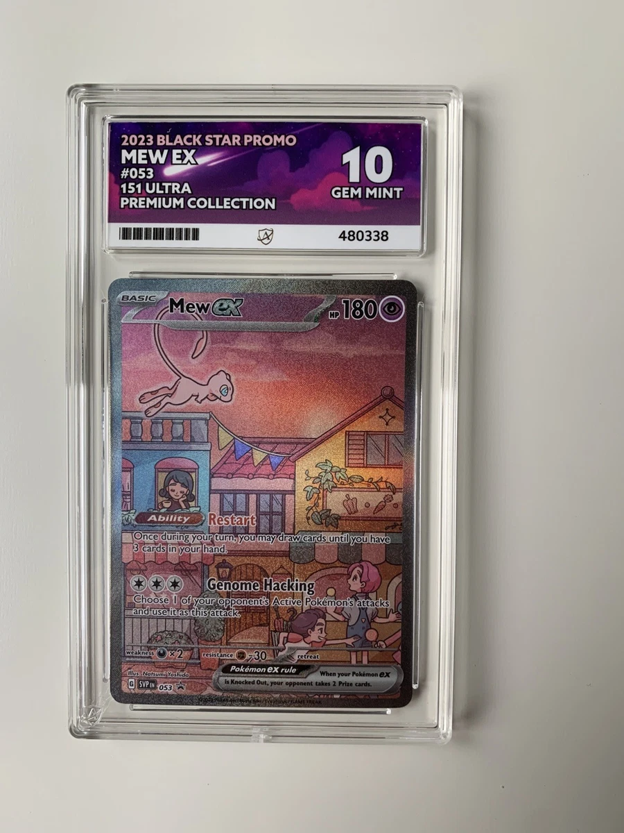 Pokémon TCG Grade 10 Mew Individual Collectible Card Game Cards