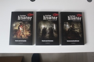3x Dorian Hunter/Dämonenkiller-Buch Nr. 80-82  (Zaubermond Paperback)