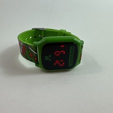 MINECRAFT CREEPER MOJANG Digital LED Touchscreen Watch w/ Silicone Band