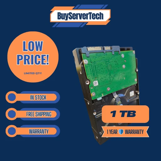 New Seagate ST1000NM0033 1TB 128MB Cache 7.2K 6G 3.5" SP SATA Hard Drive - Image 2 of 2