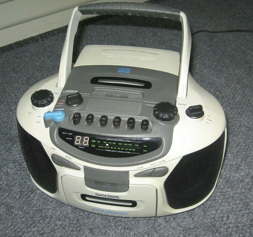 KOSS Water Resistant CD Radio Cassette 