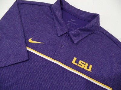 LSU Tigers Short Sleeve Polo Shirt 
