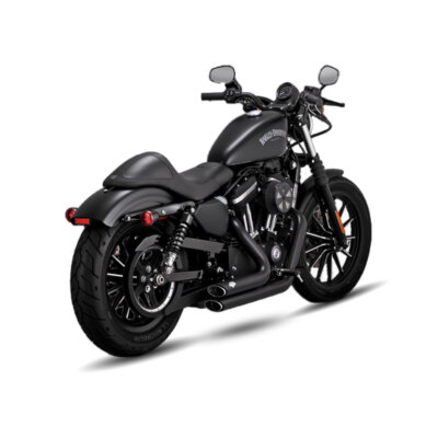 m*a様 VANCE&HINES ☆スポーツスター14’以降☆ Vance & Hines Fits HD Sportster 14-22 Shortshots Staggered Black