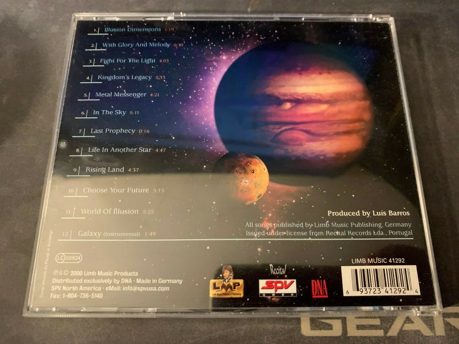 Oratory : Illusion Dimensions CD Used