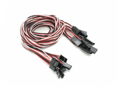   10 Stück Servo Verlängerungskabel 50 cm Kabel Verlängerung Graupner/JR/Futaba