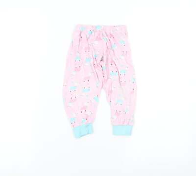 just you Jogginghose Hose Mädchen rosa Baumwollmischung Größe 3-4 Jahre