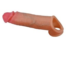 Small Male Cock-Girth-Enlarger-Enhancer-Penis-Extension-Extender-Sheath-Sleeve