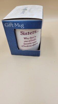Boulder Colorado Brand New Leanin Tree Gift Mug SISTERS original Box