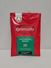 20x👉🏻Community Café Special Decaf, Medium-Dark Roast Pre-Measured Coffee 2.5oz