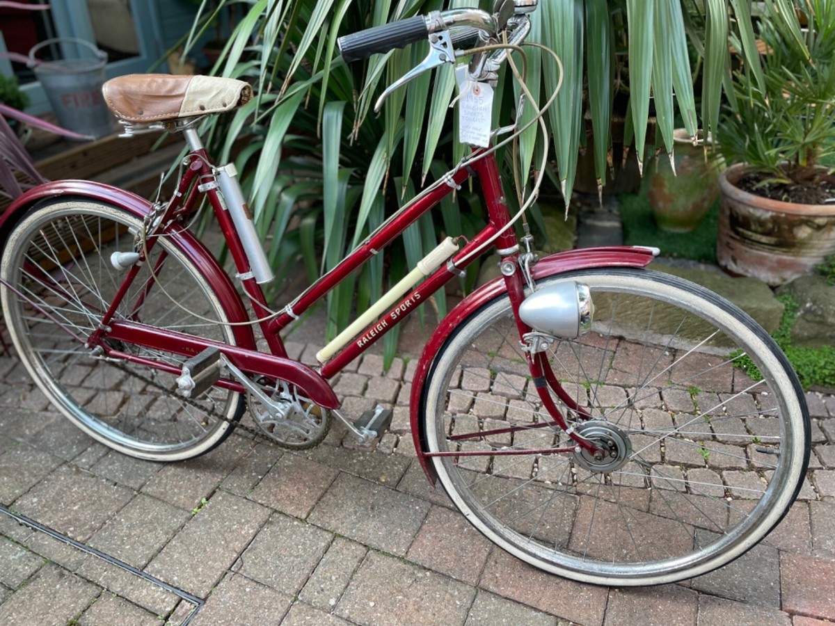 Vintage Raleigh Sports Tourist bicycle 1955