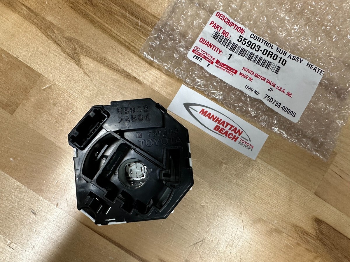 06-12 RAV4 AC HEATER CONTROL SWITCH Genuine Toyota 55903-0R010 | eBay