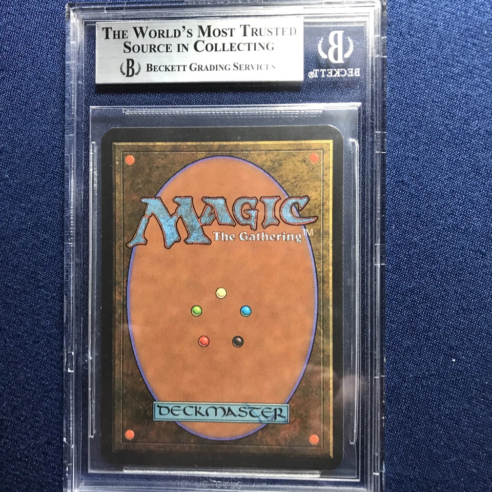 MTG Alpha Mesa Pegasus C W BGS 9 Quad++ MINT (Gem Mint corners, edges) 1993 - Image 2 of 2