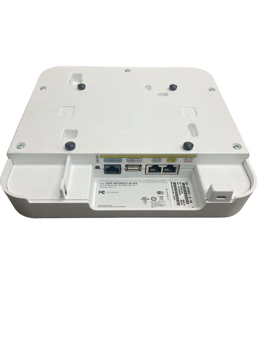 Cisco Aironet 2802I AP 802.11ac Wave 2 AIR-AP2802I-B-K9 Wireless