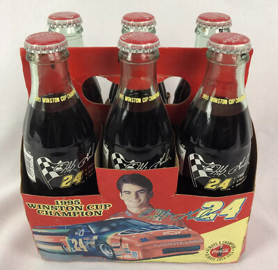 Coca-Cola 1995 Winston Cup Nascar Jeff Gordon unopened 6 Coca-Cola 1995 Winston Cup Nascar Jeff Gordon unopened 6