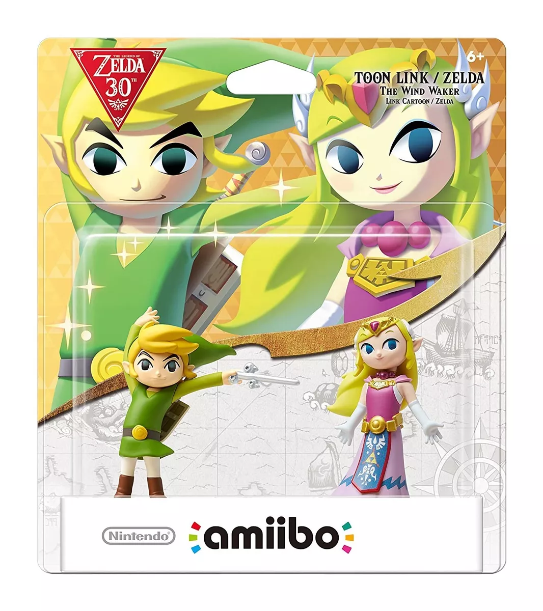 Nintendo Toon Link Zelda : The Wind Waker amiibo 2-Pack - Nintendo Switch  45496893064