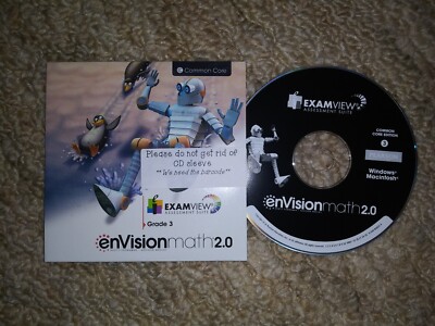 enVisionMath Common Core ExamView Assessment Suite - Grade 3