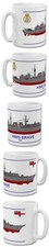 HMS BRAVE F94  TYPE 22  GUIDED MISSILE FRIGATE  .MUGS  .COLLECTABLES.