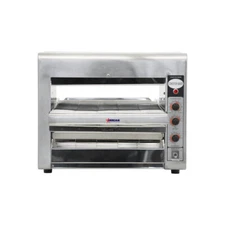 Omcan USA 11387 Single Deck Countertop Electric Conveyor Oven, 240V