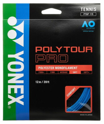 Yonex Poly Tour Pro Tennisschläger Saite 12m Set