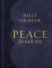 Peace for Each Day (Large Text Leathersoft) - Leather Bound - GOOD